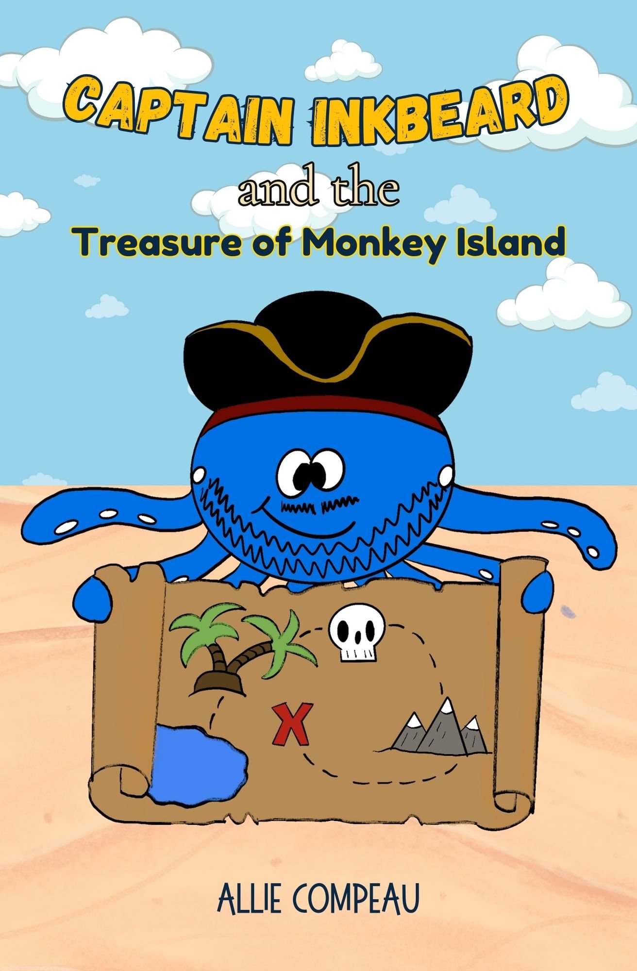 Captain Inkbeard and the Treasure of Monkey Island Book Cover