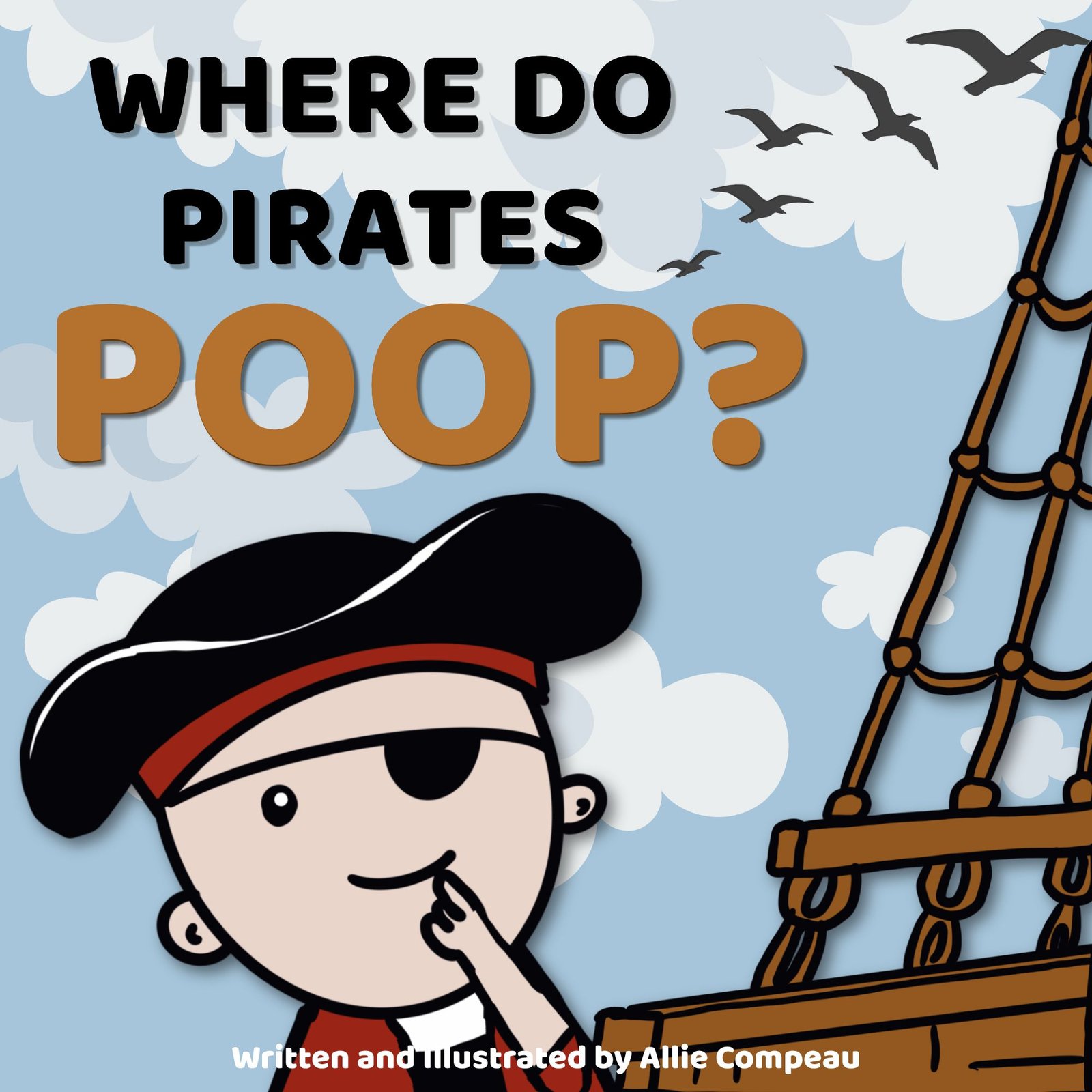Where do pirates poop? Book cover