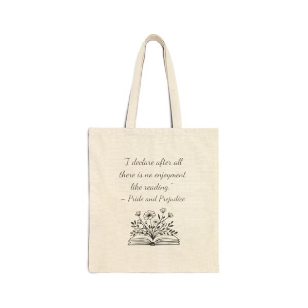 Quote Tote Bag - Pride and Prejudice