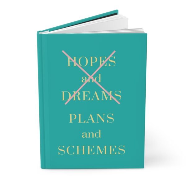 Diary, Writing Journal, Hopes and Dreams, Plans and Schemes, Funny Journal, Funny Diary, Gift for Her - Image 3