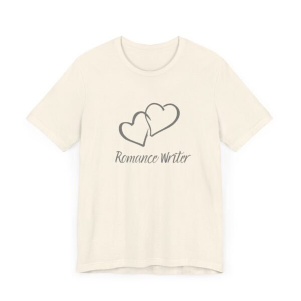 Writer T-shirt, Romance Writer Tee, Tops for Writers, Career Tshirt - Image 3