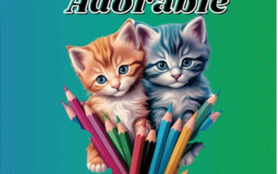 Purrfectly Adorable Coloring Book
