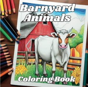 Barnyard Animals Coloring Book