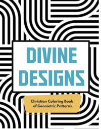 Book Cover of Divine Designs coloring book