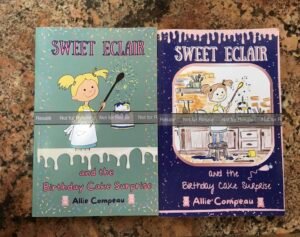 children's book proofs side by side