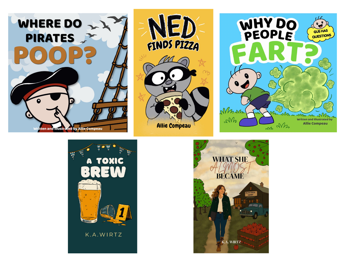3 fiction book covers