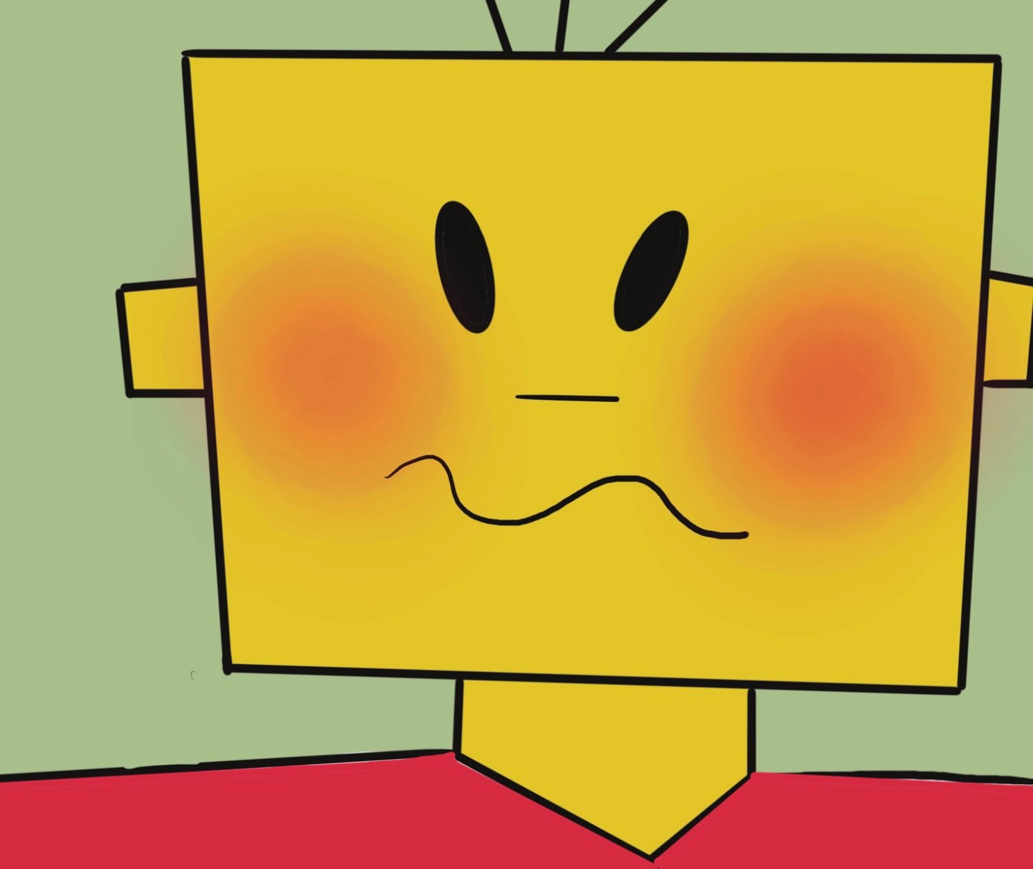 Quadrick eats a booger children's picture books cover