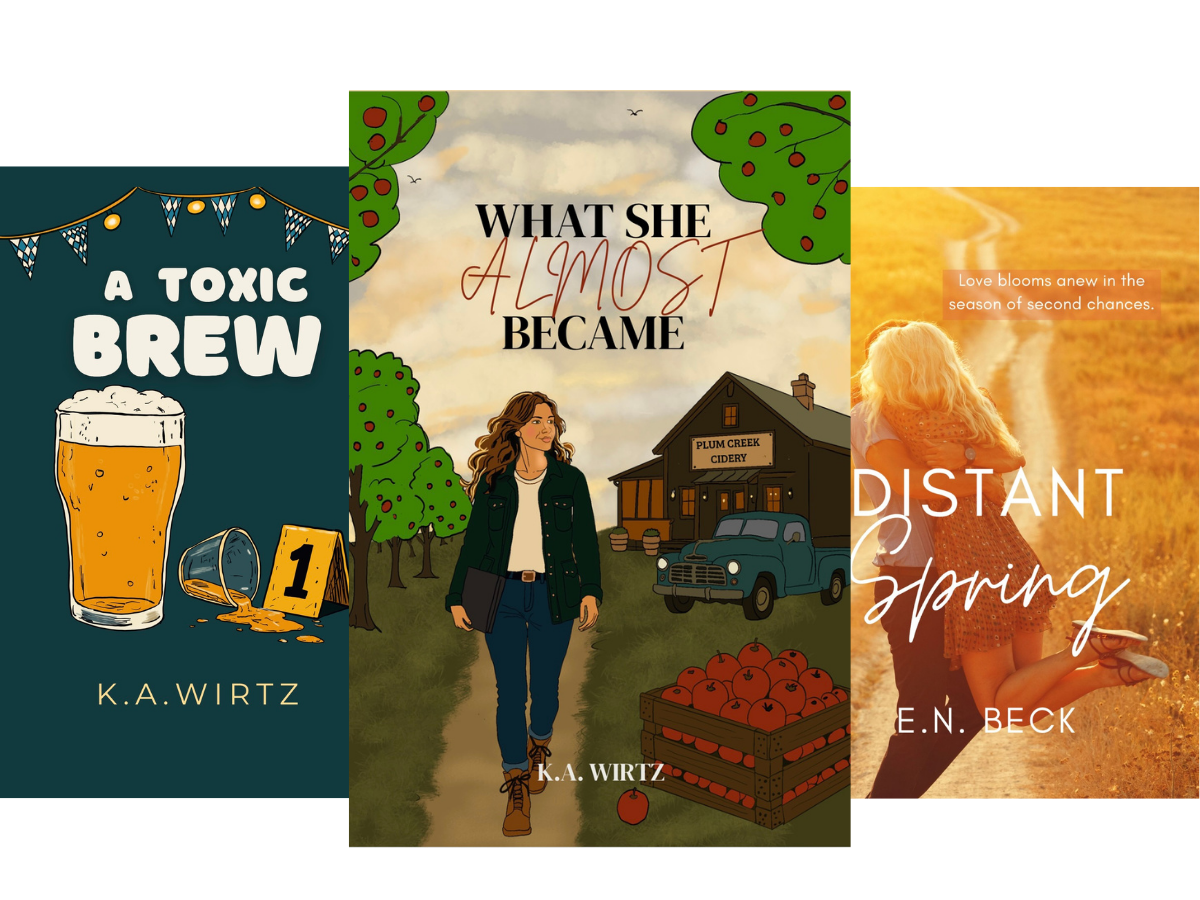 3 fiction book covers